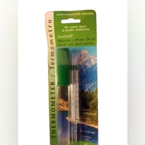 New Geratherm Mercury Free Oral Glass Thermometer
